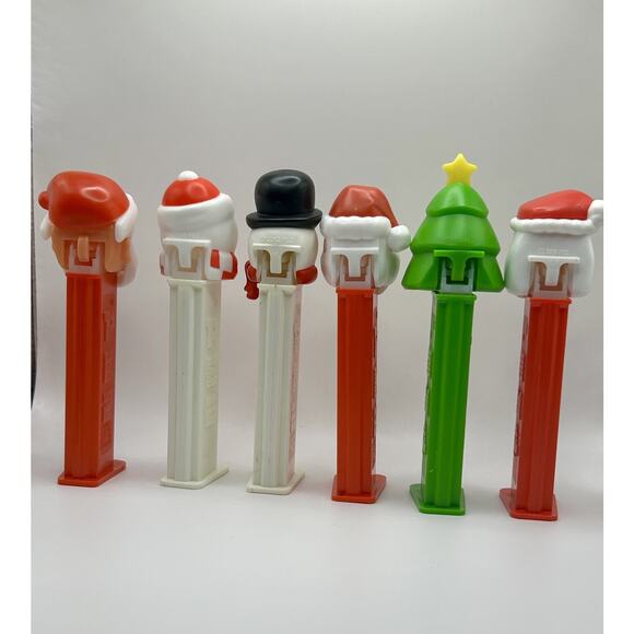 ~*MUST SEE*~Pez Christmas Holiday Lot of Empty Pez Dispensers Hungary/China RARE - Picture 3 of 4